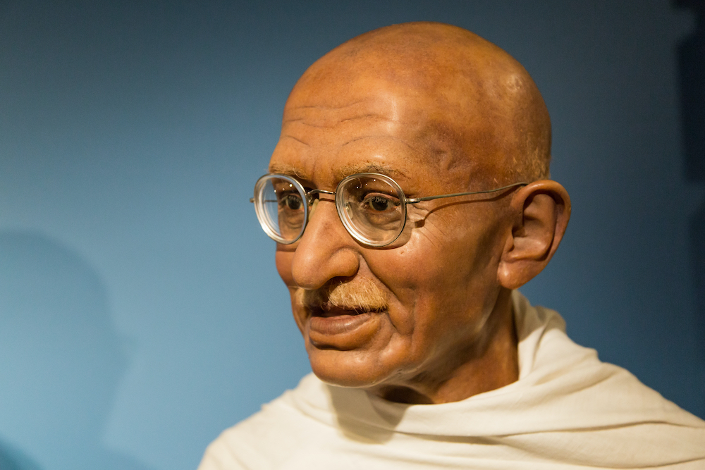 Mahatma Gandhi: one of the most quoted person on the Internet